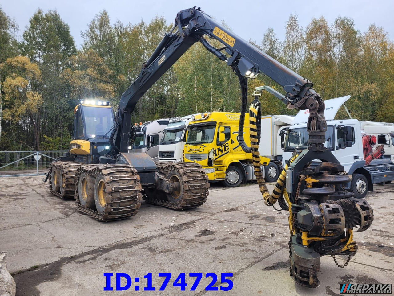 PONSSE FOX 8W - Procesadora forestal: foto 4 PONSSE FOX 8W - Procesadora forestal: foto 4