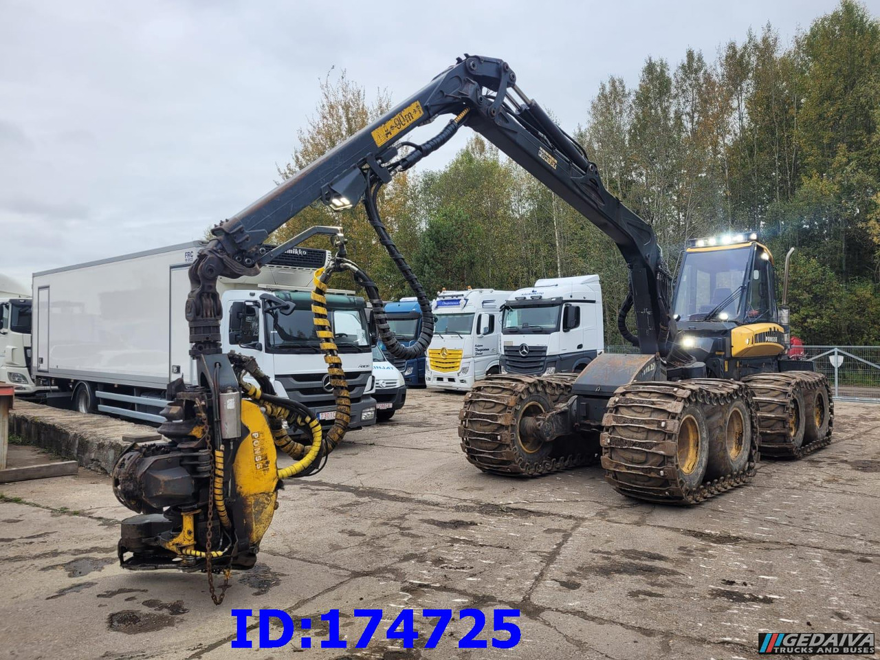 PONSSE FOX 8W - Procesadora forestal: foto 1 PONSSE FOX 8W - Procesadora forestal: foto 1