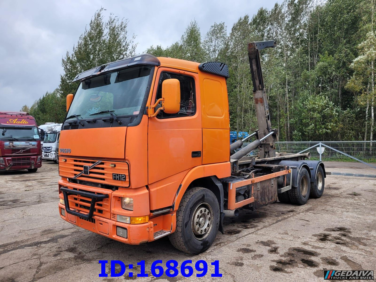 VOLVO FH12 380HP 6x2 10tyre Hook Tipper - Camión multibasculante: foto 1 VOLVO FH12 380HP 6x2 10tyre Hook Tipper - Camión multibasculante: foto 1