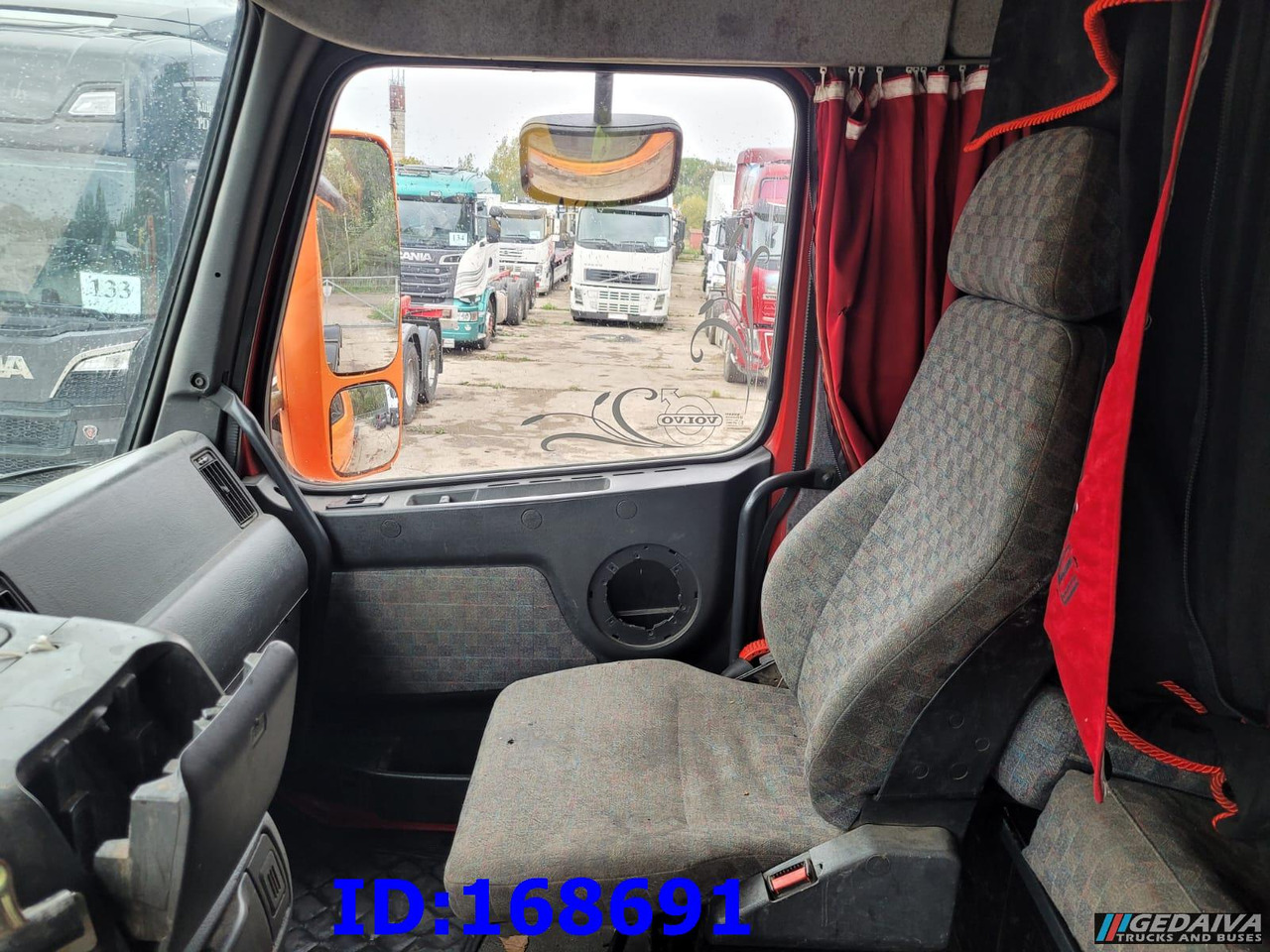 Camión multibasculante VOLVO FH12 380HP 6x2 10tyre Hook Tipper: foto 21