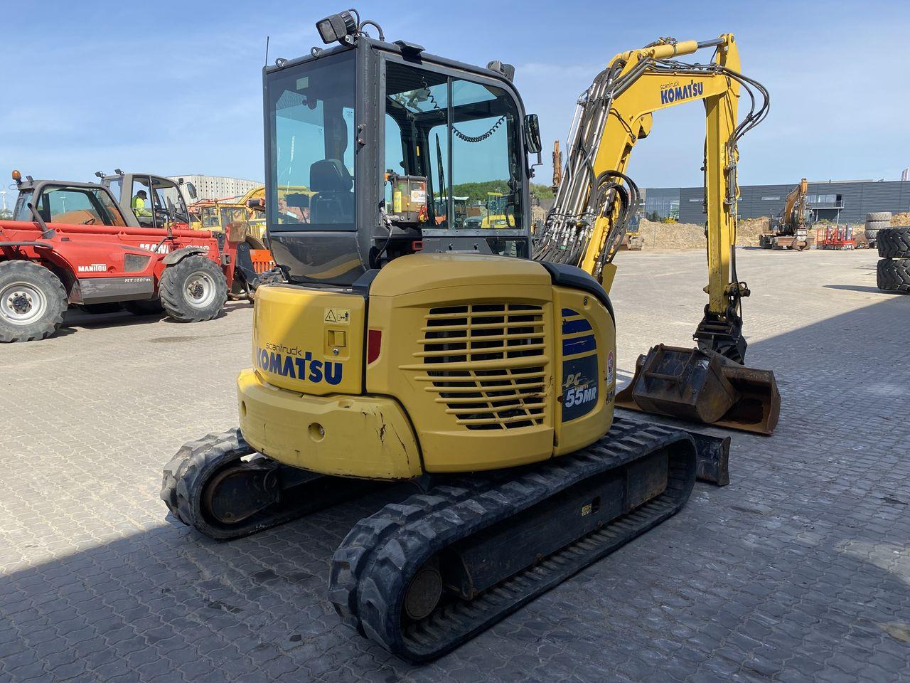 Komatsu PC55MR-5 - Miniexcavadora: foto 4 Komatsu PC55MR-5 - Miniexcavadora: foto 4