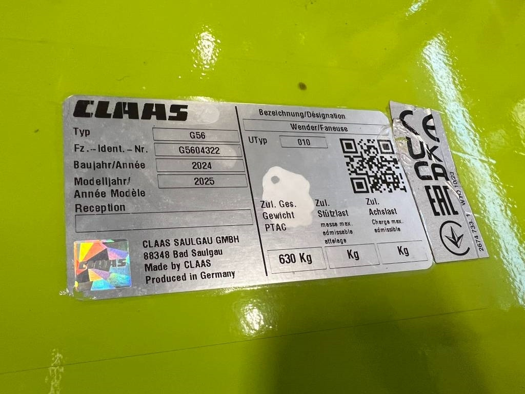 Claas Volto 45 schudder - Henificadora: foto 5 Claas Volto 45 schudder - Henificadora: foto 5
