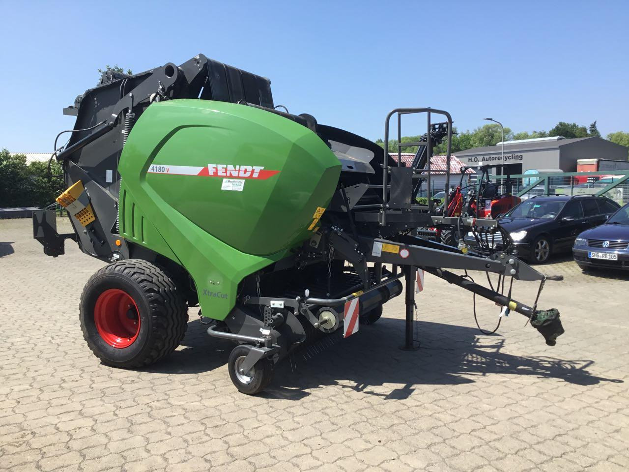 Fendt Rotana 4180 V Xtra - Rotoempacadora: foto 1 Fendt Rotana 4180 V Xtra - Rotoempacadora: foto 1