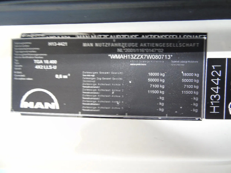 Cabeza tractora MAN TGA 18.400 + mega + manual + SPOILER: foto 17 Cabeza tractora MAN TGA 18.400 + mega + manual + SPOILER: foto 17