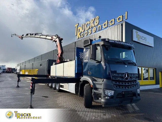 Mercedes-Benz Arocs 3251 + FASSI 660RA .26.HE 6x Extensions + 4x JIB + 8x4 + remote - Camión grúa: foto 1 Mercedes-Benz Arocs 3251 + FASSI 660RA .26.HE 6x Extensions + 4x JIB + 8x4 + remote - Camión grúa: foto 1