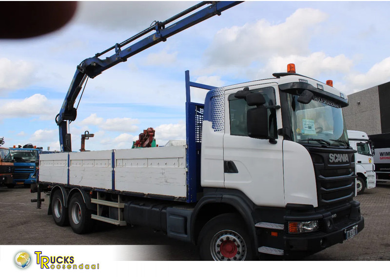 Scania G440 hiab 166-4 hipro + 6x4 + manual + remote - Camión grúa: foto 1 Scania G440 hiab 166-4 hipro + 6x4 + manual + remote - Camión grúa: foto 1
