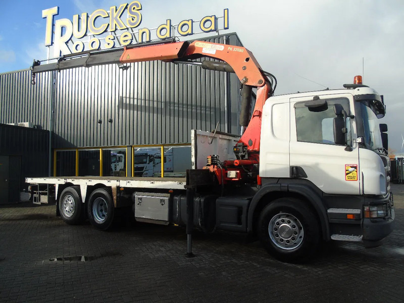 Scania P 420 + PALFINGER 32080 + STEERING + 6X2 - Camión grúa: foto 4 Scania P 420 + PALFINGER 32080 + STEERING + 6X2 - Camión grúa: foto 4