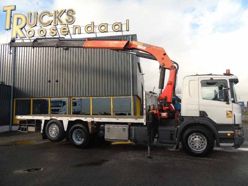 Scania P 420 + PALFINGER 32080 + STEERING + 6X2 - Camión grúa: foto 2 Scania P 420 + PALFINGER 32080 + STEERING + 6X2 - Camión grúa: foto 2
