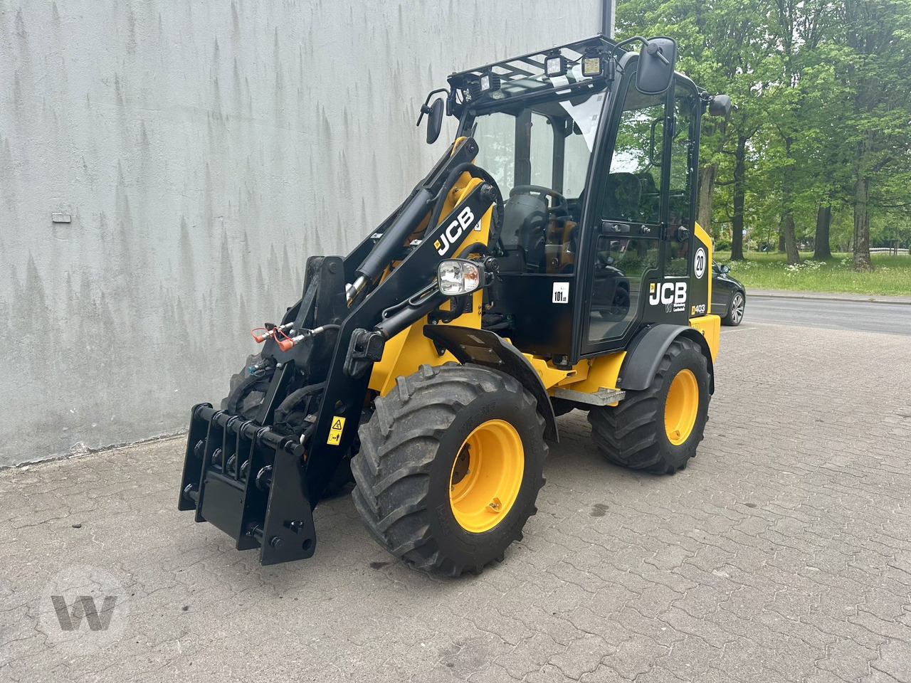 Cargadora articulada JCB 403 AGRI: foto 15