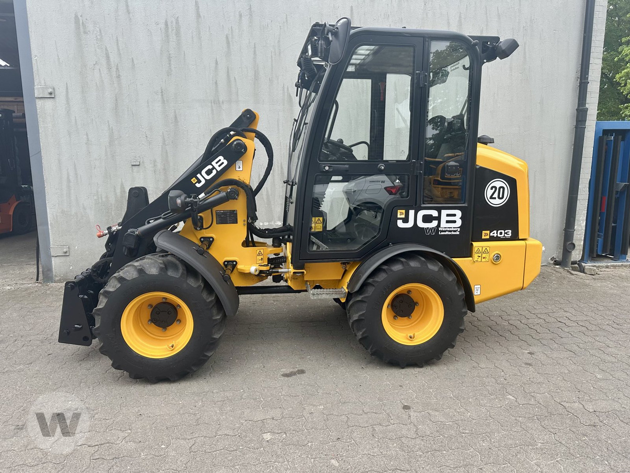 Cargadora articulada JCB 403 AGRI: foto 13