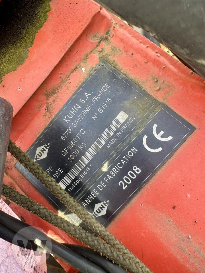 Kuhn GF 10601 - Henificadora: foto 4 Kuhn GF 10601 - Henificadora: foto 4