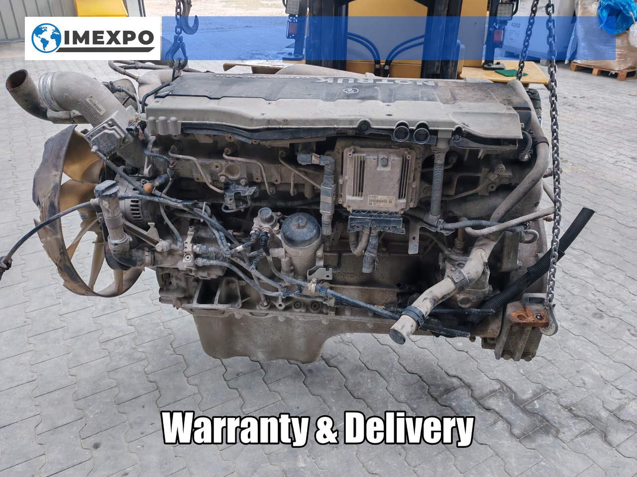 MAN MC11.44-40 / D2066 LF61 LF67 LF68 LF71 EURO 6 / ENGINE / 10,5 LITRE - Motor: foto 1 MAN MC11.44-40 / D2066 LF61 LF67 LF68 LF71 EURO 6 / ENGINE / 10,5 LITRE - Motor: foto 1