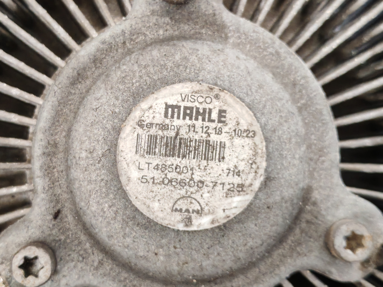 MAN TGS TGX / D2676LF / VISCO CLUTCH FAN / 51066007125 - Ventilador: foto 3 MAN TGS TGX / D2676LF / VISCO CLUTCH FAN / 51066007125 - Ventilador: foto 3