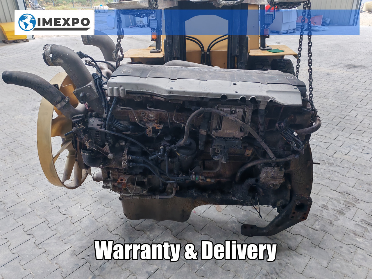 MAN TGS TGX / SINOTRUK MC11.44-40 / ENGINE D2066 LF40 EURO 5 / 10,5 LITRE - Motor: foto 1 MAN TGS TGX / SINOTRUK MC11.44-40 / ENGINE D2066 LF40 EURO 5 / 10,5 LITRE - Motor: foto 1