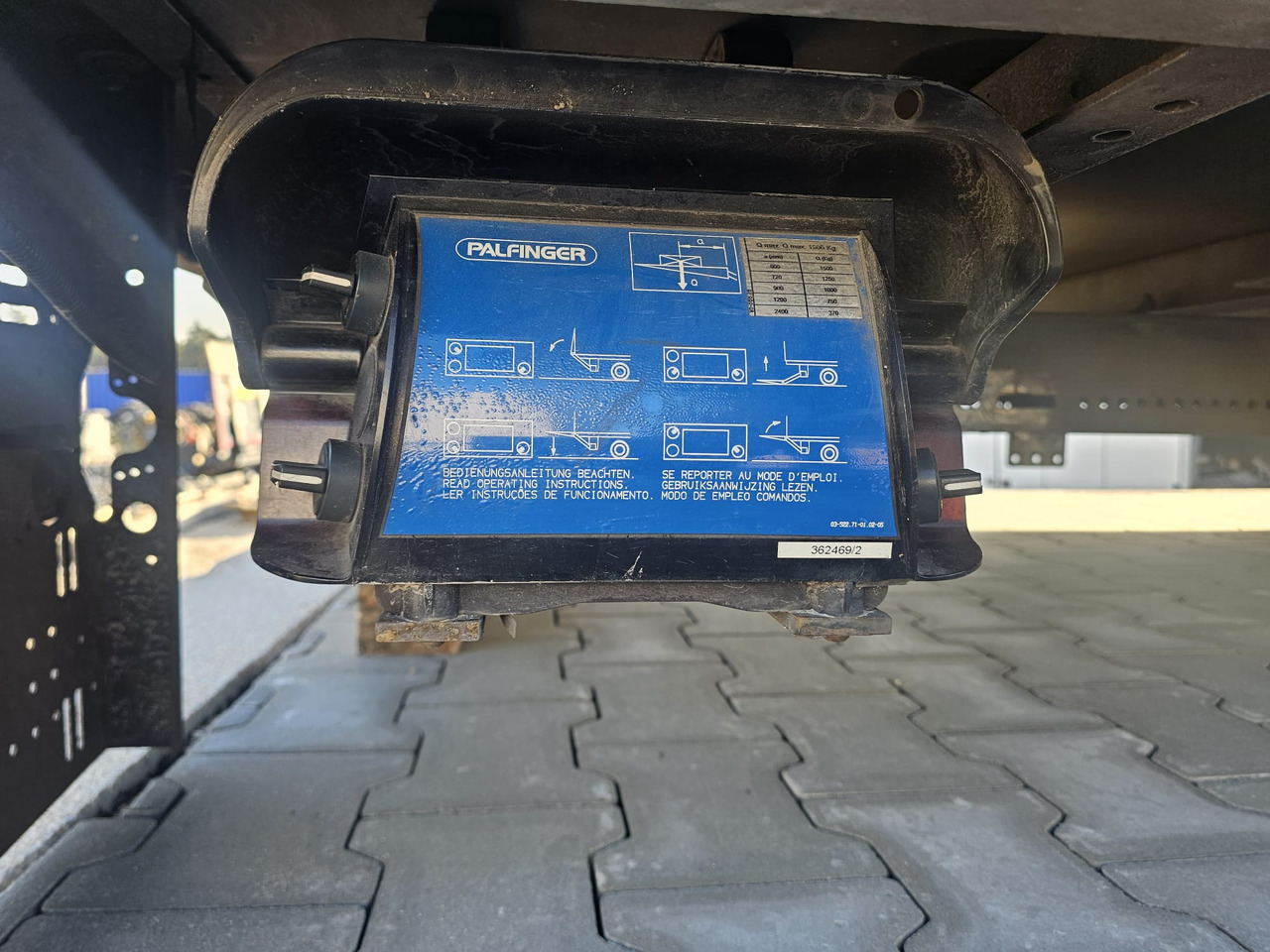 Toldo carrocería MERCEDES ATEGO / SPIER complete body + PALGINGER 1500kg ALU TAIL LIFT: foto 8