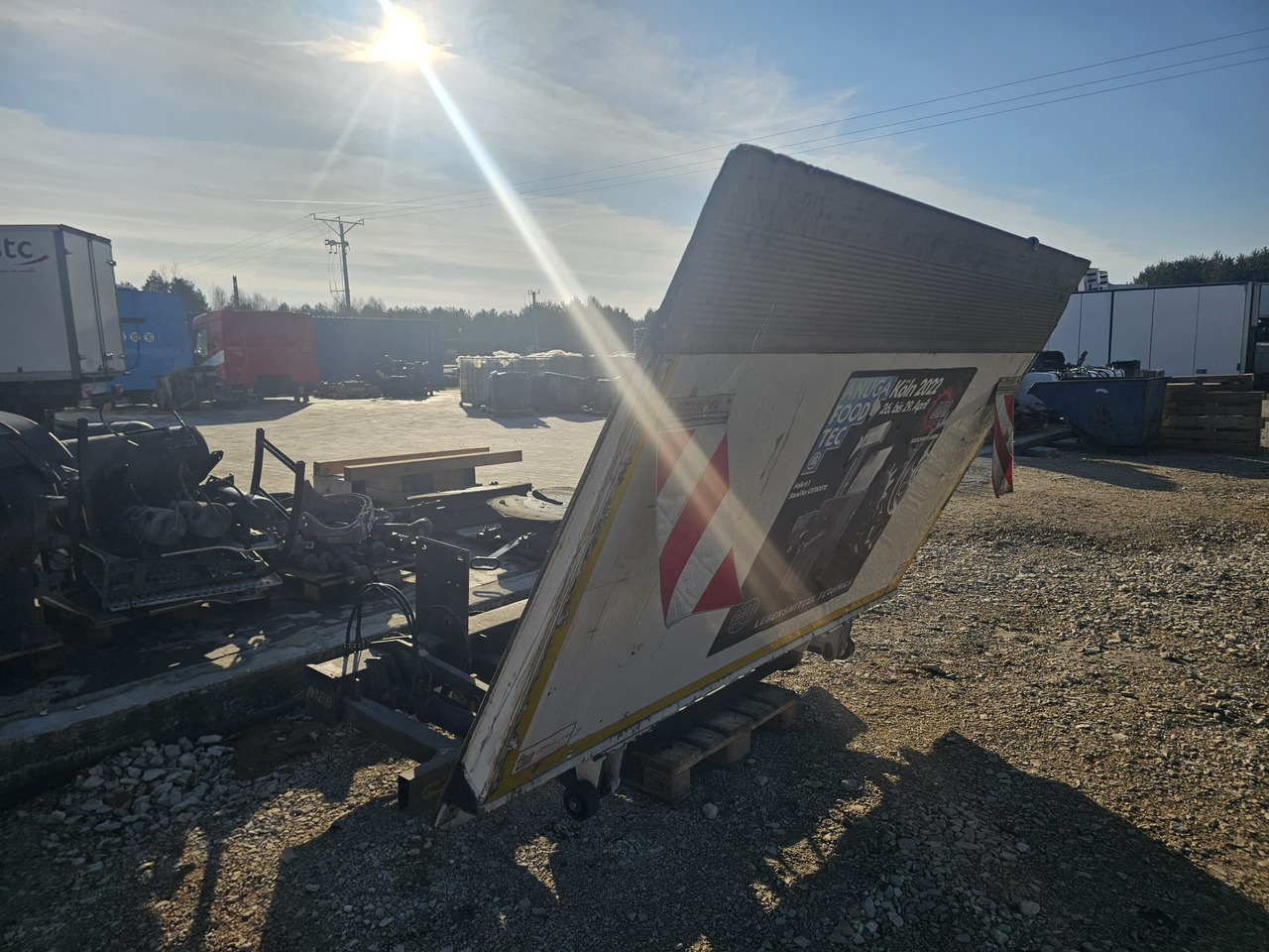 Toldo carrocería MERCEDES ATEGO / SPIER complete body + PALGINGER 1500kg ALU TAIL LIFT: foto 13