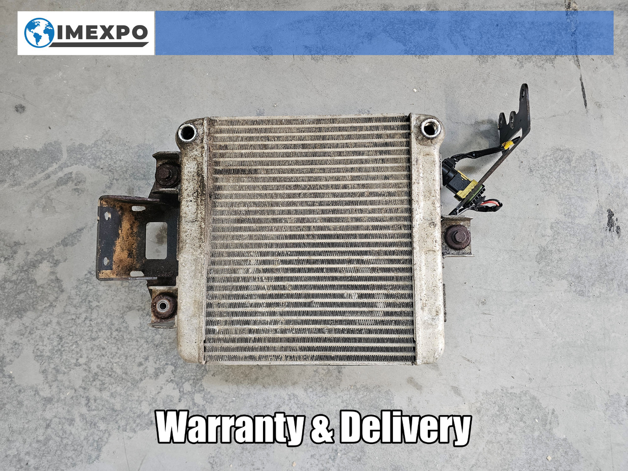 MERCEDES-BENZ ACTROS MP4 / OIL RADIATOR / A9605001601 - Enfriador de aceite: foto 1 MERCEDES-BENZ ACTROS MP4 / OIL RADIATOR / A9605001601 - Enfriador de aceite: foto 1