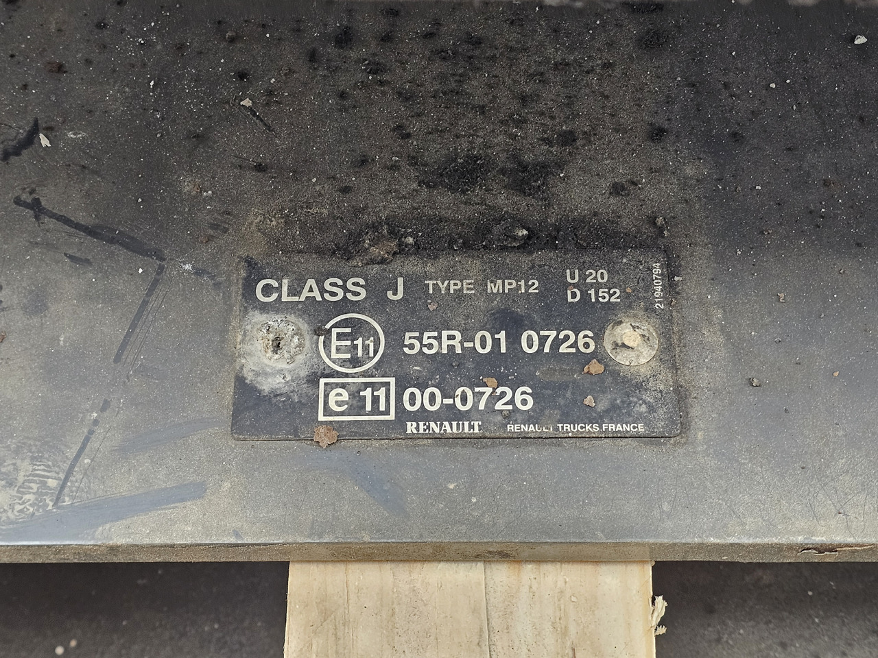 RENAULT RANGE T / JOST COMPLETE FIFTWHEEL / BRACKET: 185mm - Recambio: foto 3 RENAULT RANGE T / JOST COMPLETE FIFTWHEEL / BRACKET: 185mm - Recambio: foto 3