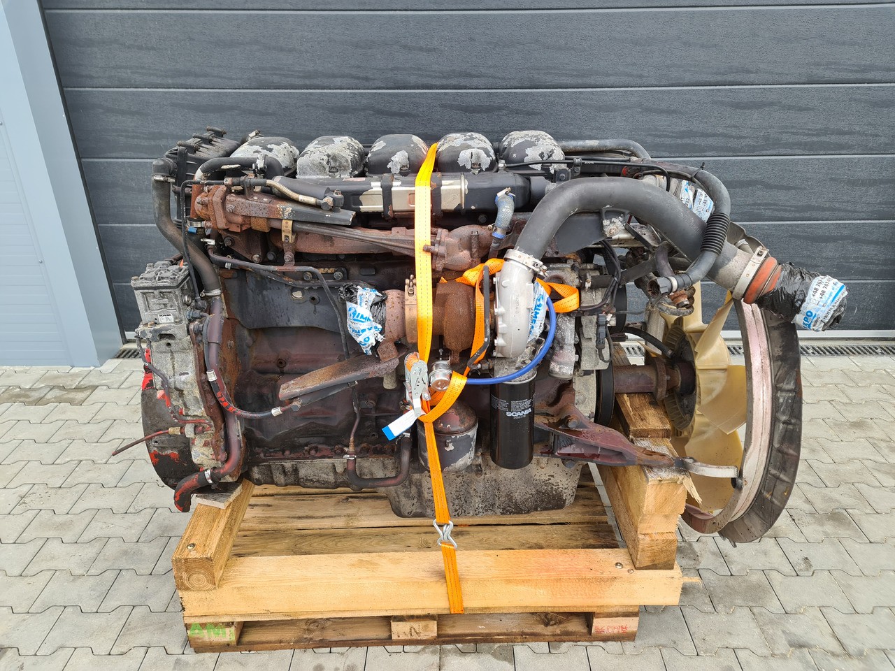 SCANIA ENGINE / DC9 18 310HP / EURO4 / DELIVERY WORLDWIDE - Motor: foto 1 SCANIA ENGINE / DC9 18 310HP / EURO4 / DELIVERY WORLDWIDE - Motor: foto 1