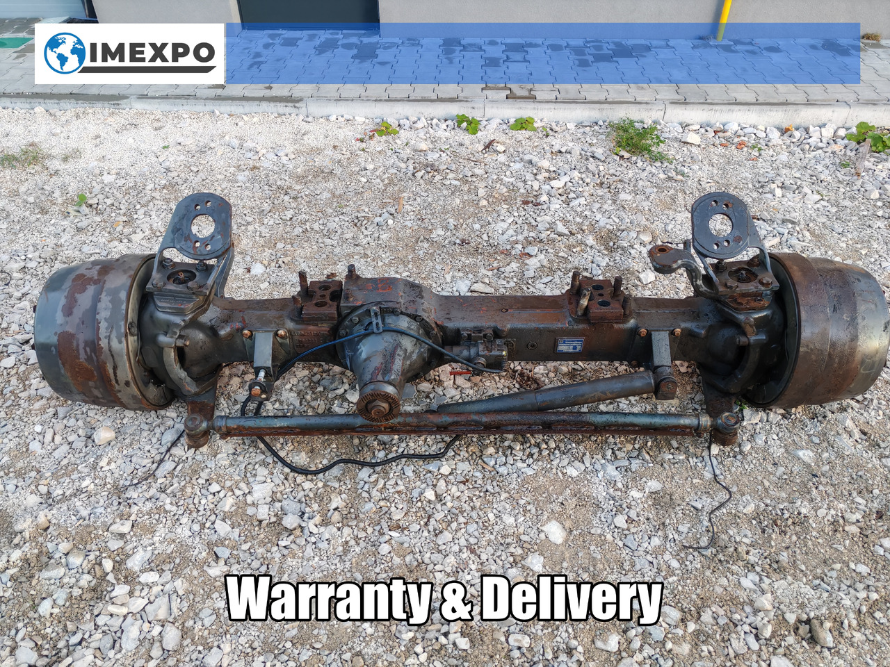 VOLVO FH FM FMX / FRONT DRIVE AXLE 4X4 6X6 / APL-9000 / RATIO: 6.89/2.07 - Eje delantero: foto 1 VOLVO FH FM FMX / FRONT DRIVE AXLE 4X4 6X6 / APL-9000 / RATIO: 6.89/2.07 - Eje delantero: foto 1