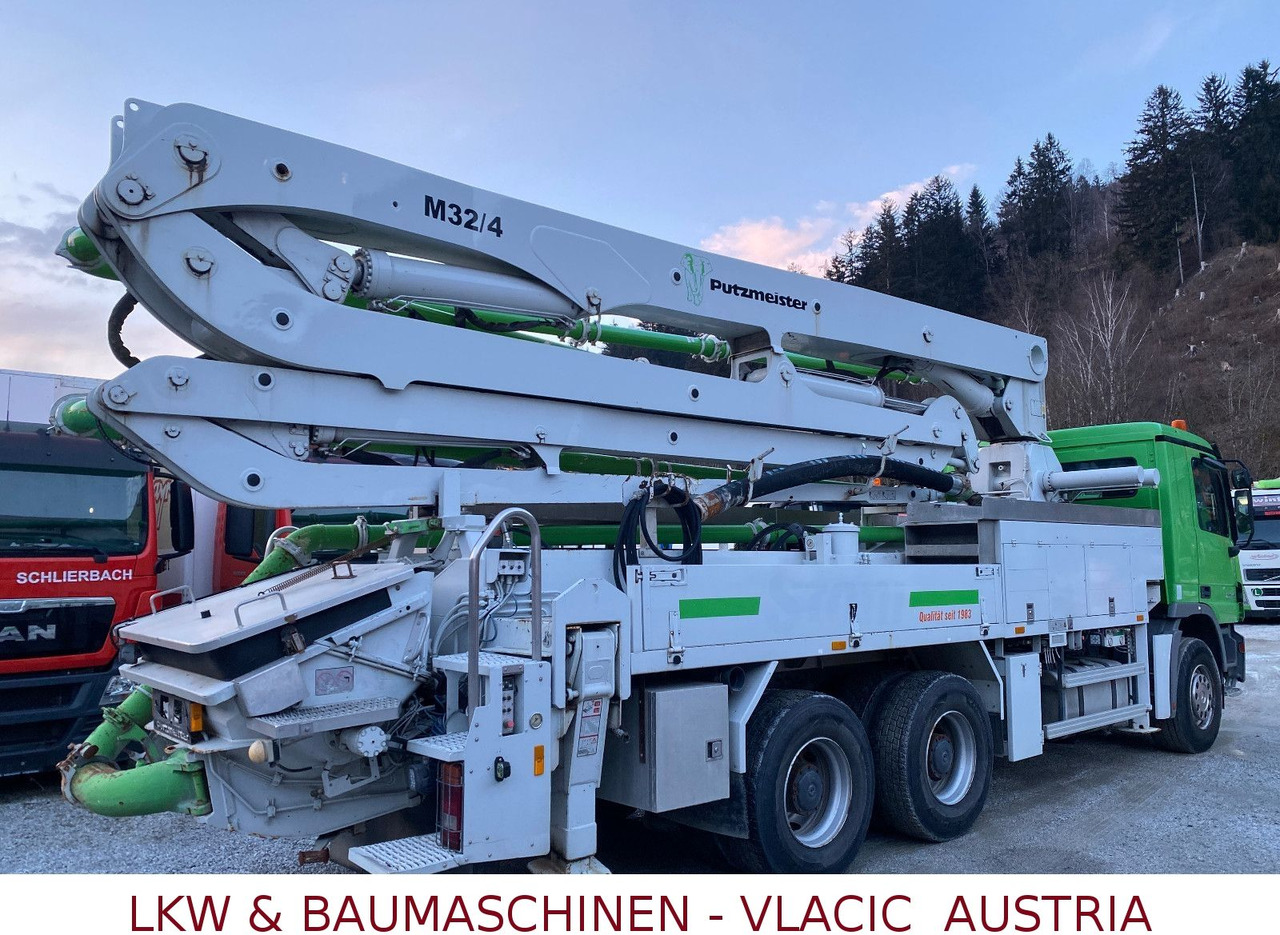 Mercedes-Benz 2641 Putzmeister 32/4 - Camión bomba de hormigón: foto 4 Mercedes-Benz 2641 Putzmeister 32/4 - Camión bomba de hormigón: foto 4