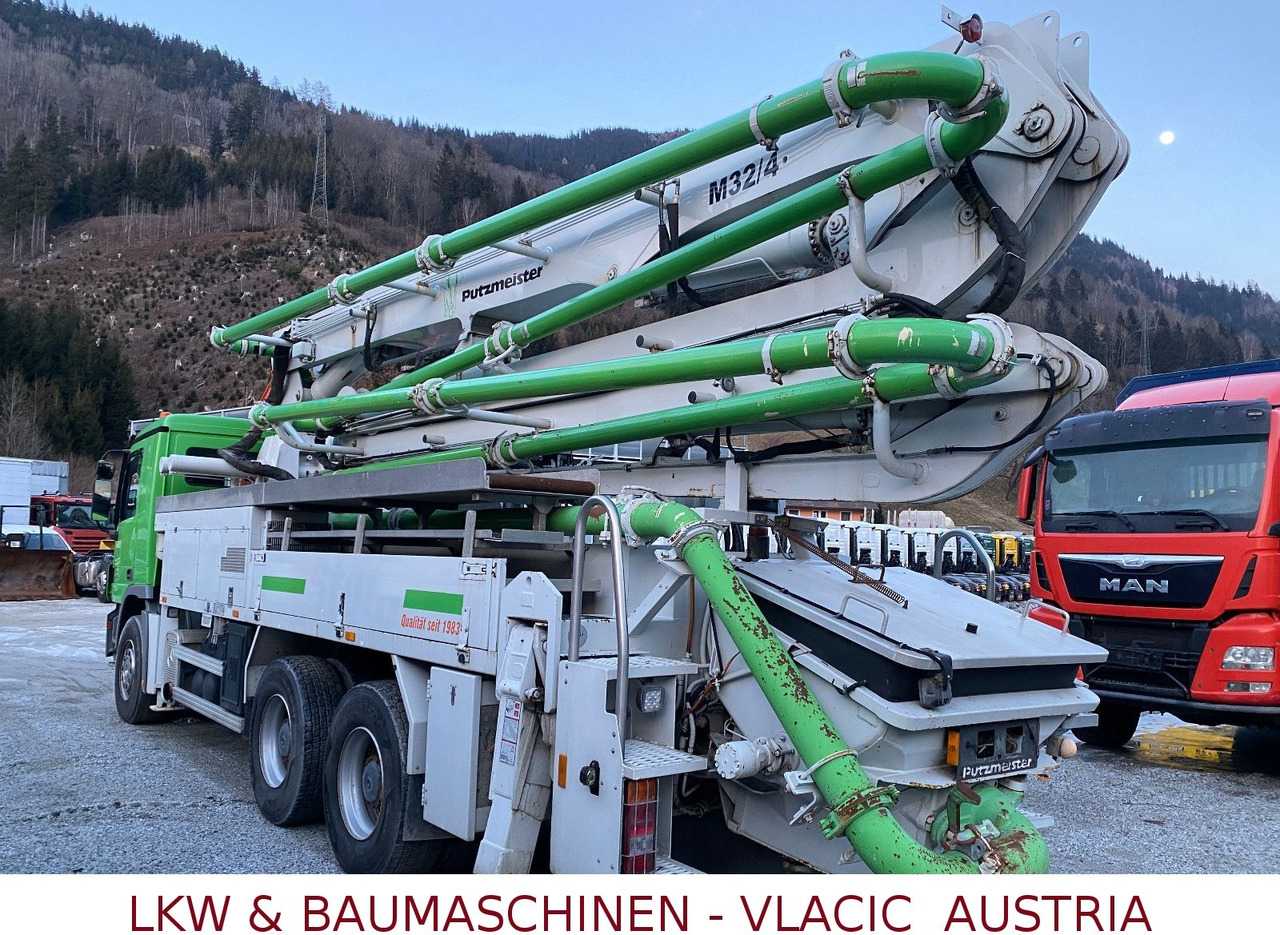 Mercedes-Benz 2641 Putzmeister 32/4 - Camión bomba de hormigón: foto 3 Mercedes-Benz 2641 Putzmeister 32/4 - Camión bomba de hormigón: foto 3