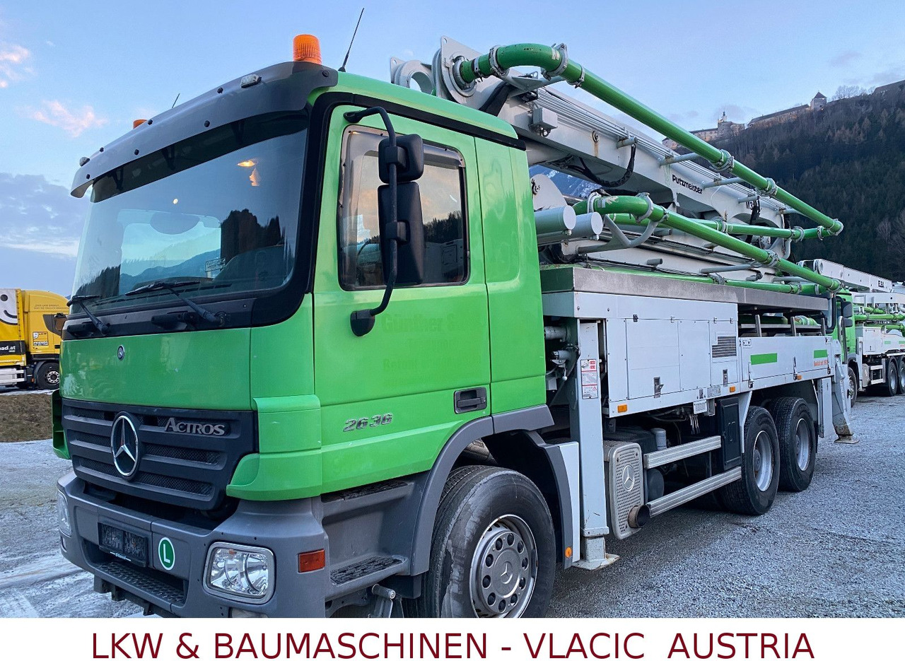 Mercedes-Benz 2641 Putzmeister 32/4 - Camión bomba de hormigón: foto 1 Mercedes-Benz 2641 Putzmeister 32/4 - Camión bomba de hormigón: foto 1