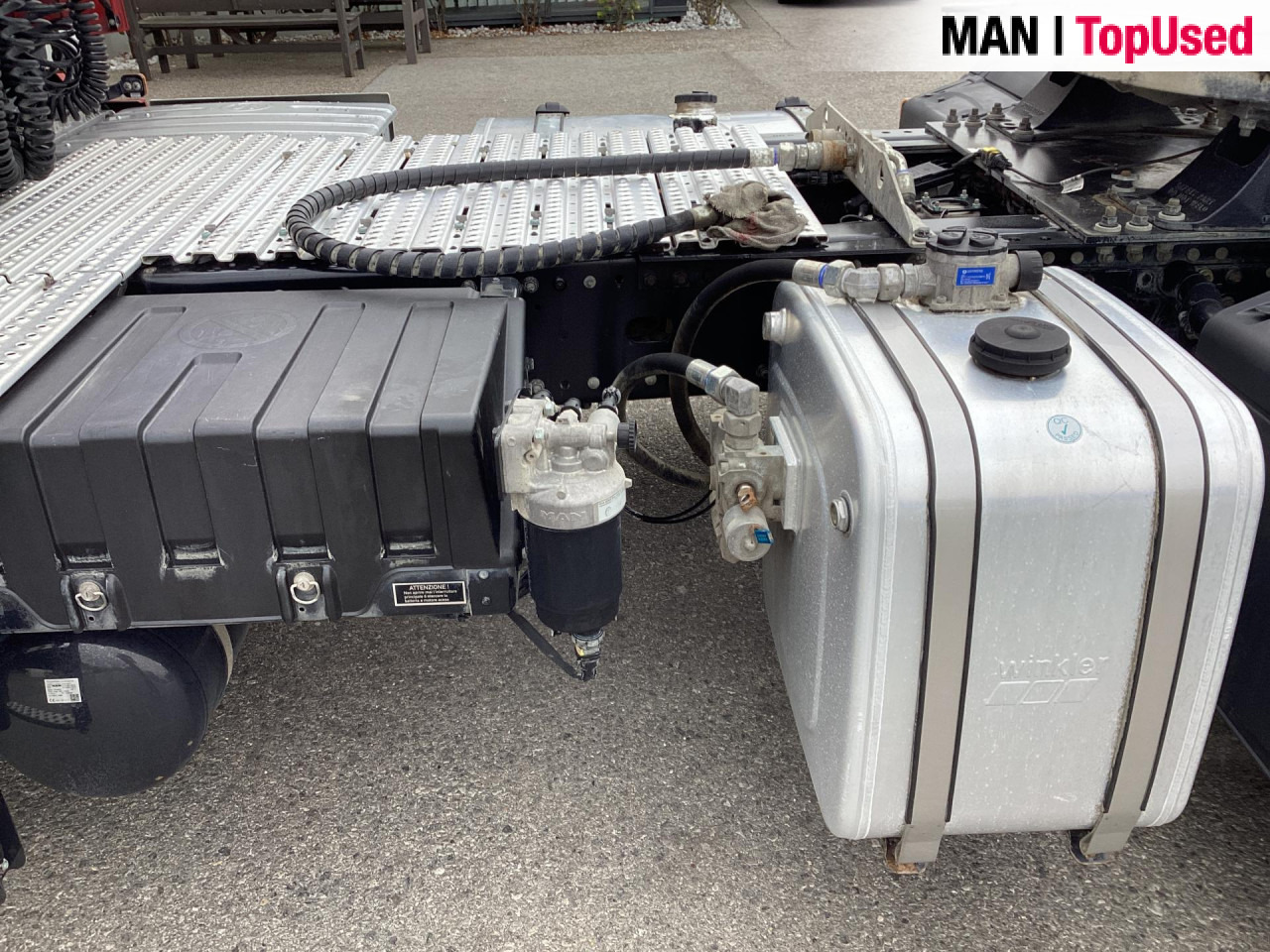 Cabeza tractora MAN TGS 18.510 4x2 BL SA  Kipphydraulik: foto 6