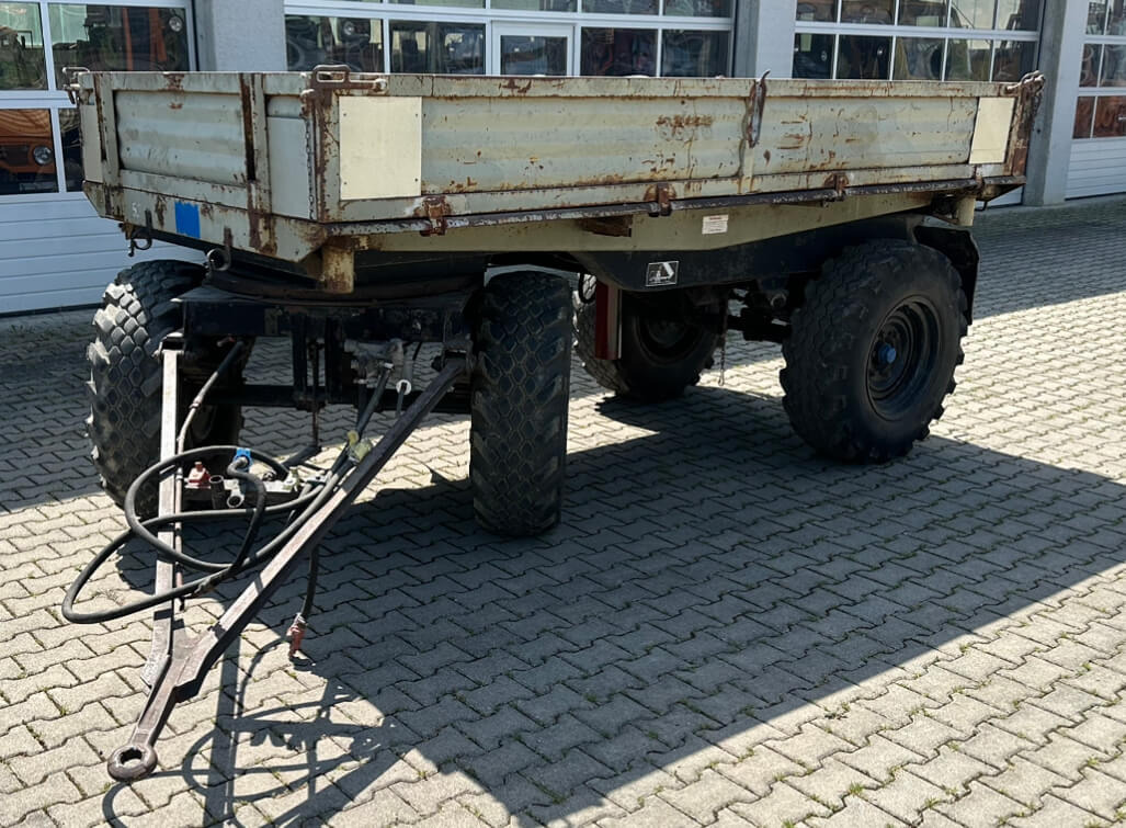 Unimog Anhänger 3 Seitenkipper Müller Mitteltal KD - Remolque volquete: foto 1 Unimog Anhänger 3 Seitenkipper Müller Mitteltal KD - Remolque volquete: foto 1
