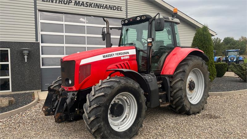Massey Ferguson 6490 Dyna 6 med frontlift  - Tractor: foto 2 Massey Ferguson 6490 Dyna 6 med frontlift  - Tractor: foto 2