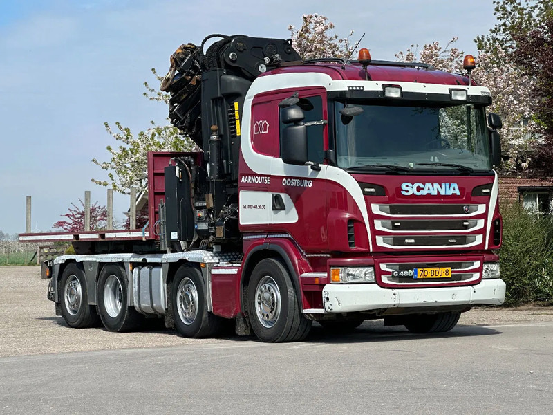 Scania G480 !!TRUCK/TRACTOR!!!CRANE/GRUE/HIAB 105TM!!TOP!EURO6!! - Camión grúa: foto 4 Scania G480 !!TRUCK/TRACTOR!!!CRANE/GRUE/HIAB 105TM!!TOP!EURO6!! - Camión grúa: foto 4