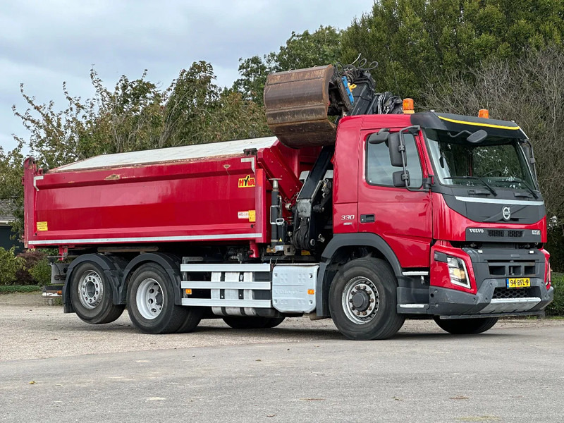 Volvo FMX 330 EURO6!!6X4!!VOORAS AANGEDREVEN!!Z-Kraan/KIPPER!! - Camión volquete, Camión grúa: foto 2 Volvo FMX 330 EURO6!!6X4!!VOORAS AANGEDREVEN!!Z-Kraan/KIPPER!! - Camión volquete, Camión grúa: foto 2