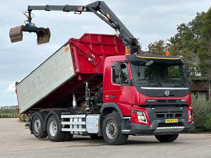 Volvo FMX 330 EURO6!!6X4!!VOORAS AANGEDREVEN!!Z-Kraan/KIPPER!! - Camión volquete, Camión grúa: foto 4 Volvo FMX 330 EURO6!!6X4!!VOORAS AANGEDREVEN!!Z-Kraan/KIPPER!! - Camión volquete, Camión grúa: foto 4