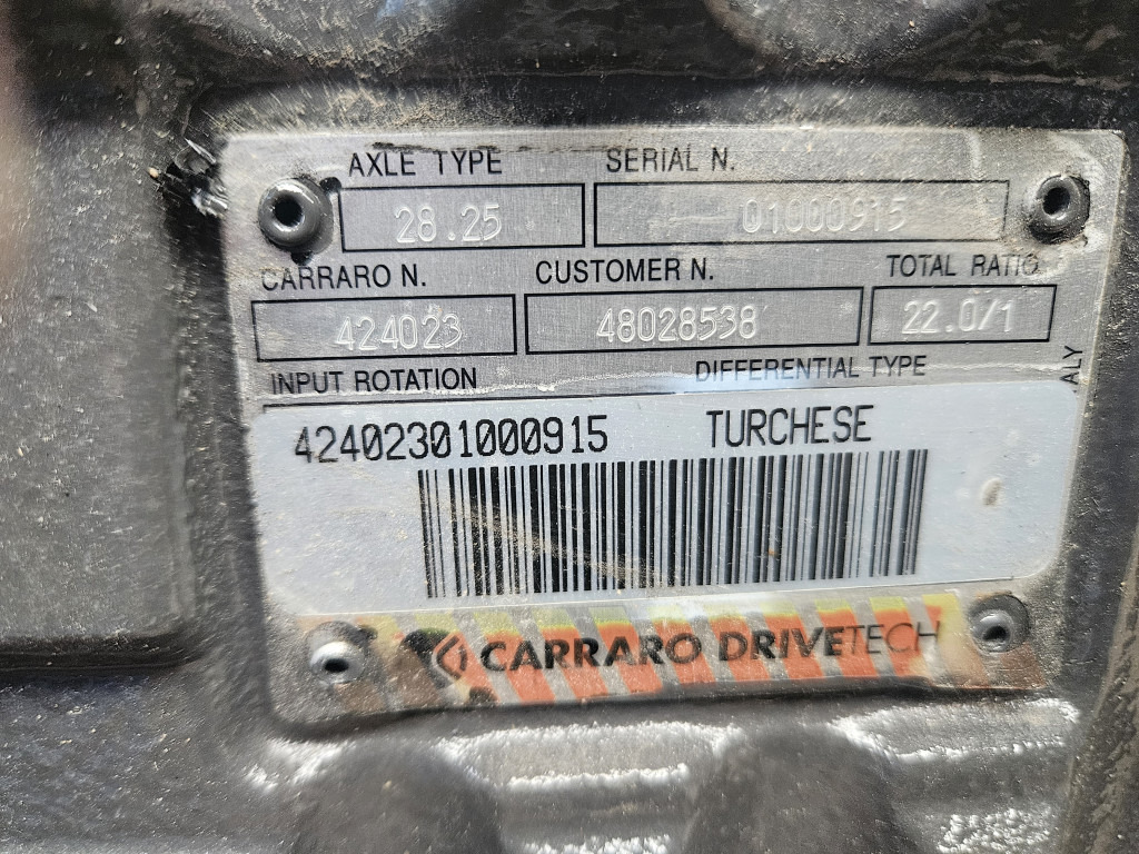 Case 48028538 - Eje delantero para Maquinaria de construcción: foto 2 Case 48028538 - Eje delantero para Maquinaria de construcción: foto 2