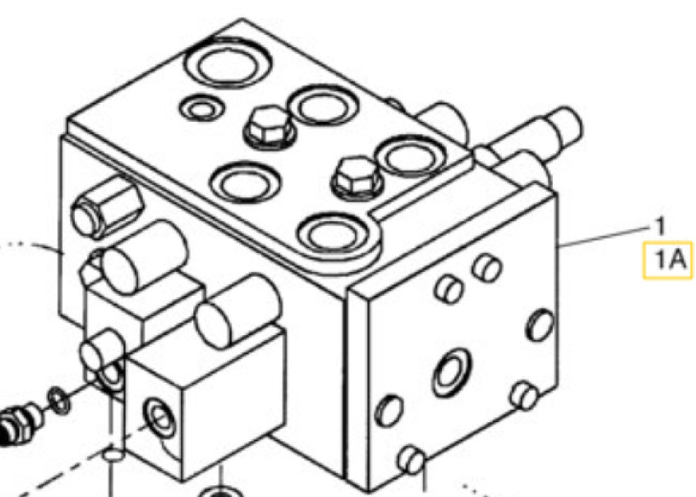 Case 87411112 - 8605563 - Válvula hidráulica para Maquinaria de construcción: foto 1 Case 87411112 - 8605563 - Válvula hidráulica para Maquinaria de construcción: foto 1