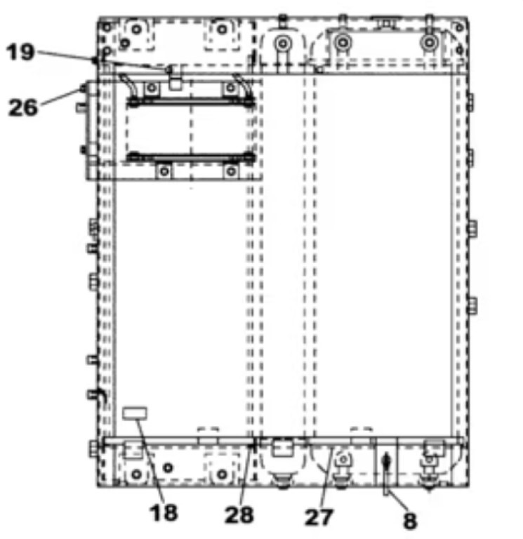 Case KNH10452 - KNH10450 - Radiador para Maquinaria de construcción: foto 2 Case KNH10452 - KNH10450 - Radiador para Maquinaria de construcción: foto 2