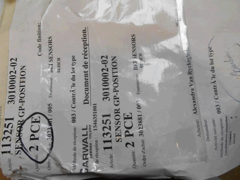 Caterpillar 3010002 - Sensor para Maquinaria de construcción: foto 5 Caterpillar 3010002 - Sensor para Maquinaria de construcción: foto 5