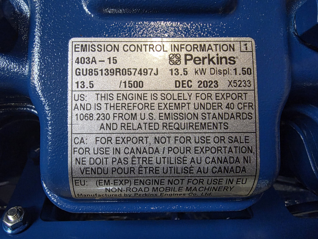 Perkins 403A-15 - gu85139r - Motor para Maquinaria de construcción: foto 2 Perkins 403A-15 - gu85139r - Motor para Maquinaria de construcción: foto 2