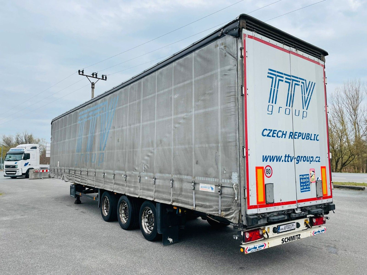 Schmitz Cargobull SCS 24/L flatbed - Semirremolque lona: foto 4 Schmitz Cargobull SCS 24/L flatbed - Semirremolque lona: foto 4