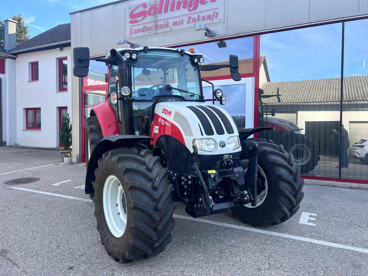 Steyr 4110 Multi (Stage V) - Tractor: foto 2 Steyr 4110 Multi (Stage V) - Tractor: foto 2