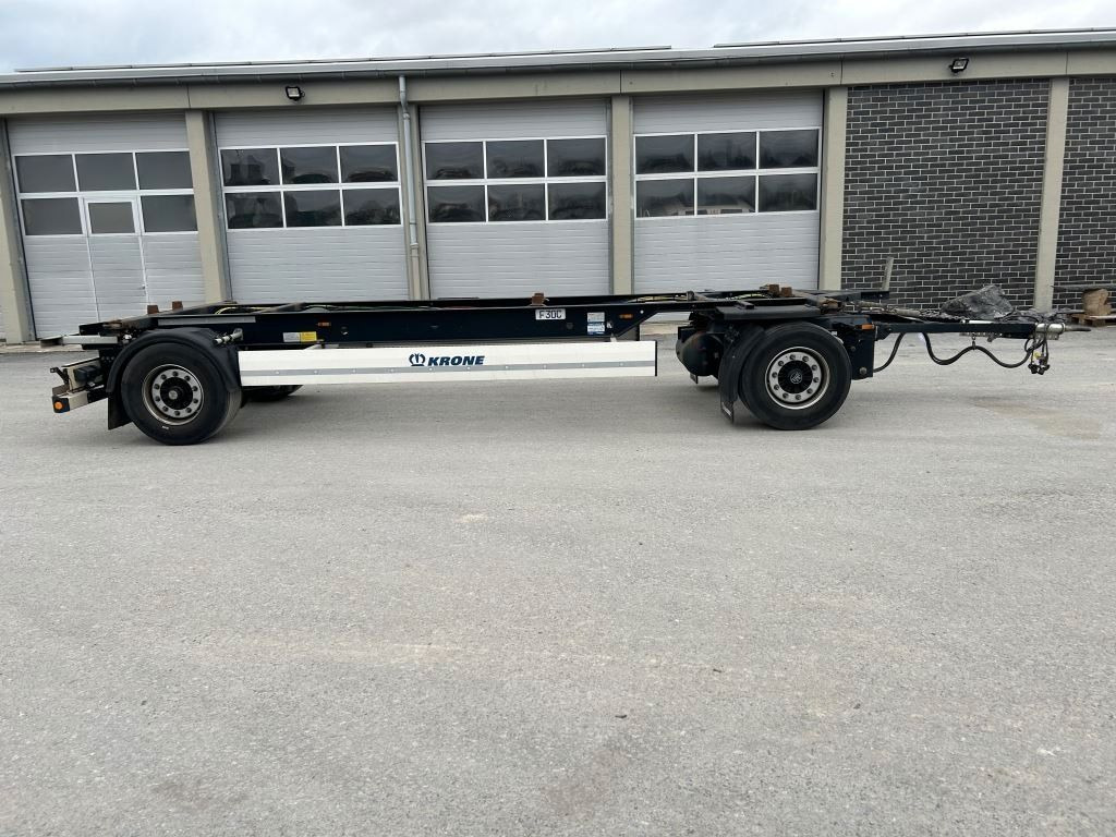 Krone 2 Achswechselfahrgestell, Typ: MAXI AZW 18 eL3B7 - Remolque portacontenedore/ Intercambiable: foto 1 Krone 2 Achswechselfahrgestell, Typ: MAXI AZW 18 eL3B7 - Remolque portacontenedore/ Intercambiable: foto 1