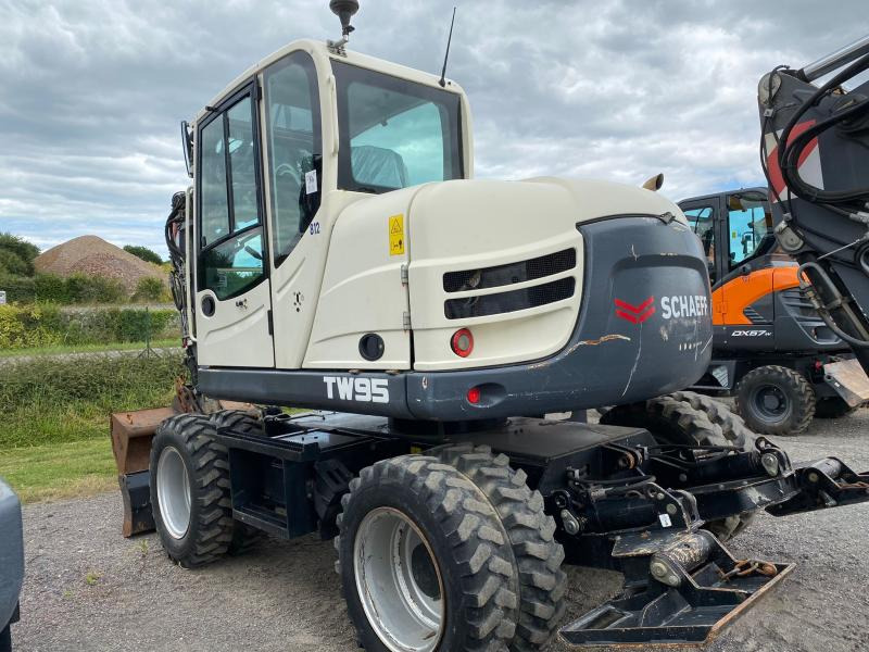 Terex TW95 - Excavadora de ruedas: foto 2 Terex TW95 - Excavadora de ruedas: foto 2