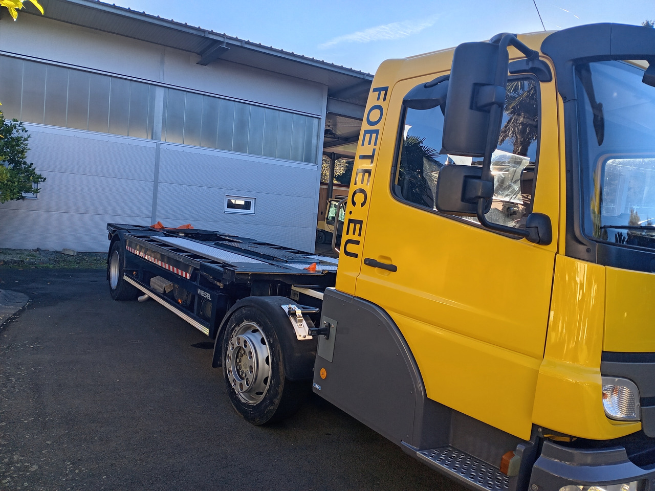 Kamag Mercedes-Benz Kamag Wiesel / WBH25 / KB3659 / mit Ganrantie - Camión portacontenedore/ Intercambiable: foto 3 Kamag Mercedes-Benz Kamag Wiesel / WBH25 / KB3659 / mit Ganrantie - Camión portacontenedore/ Intercambiable: foto 3