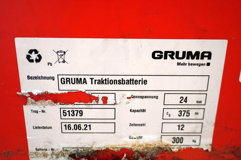 GRUMA 24 Volt 3 PzS 375 Ah - Acumulador para Equipo de manutención: foto 5 GRUMA 24 Volt 3 PzS 375 Ah - Acumulador para Equipo de manutención: foto 5