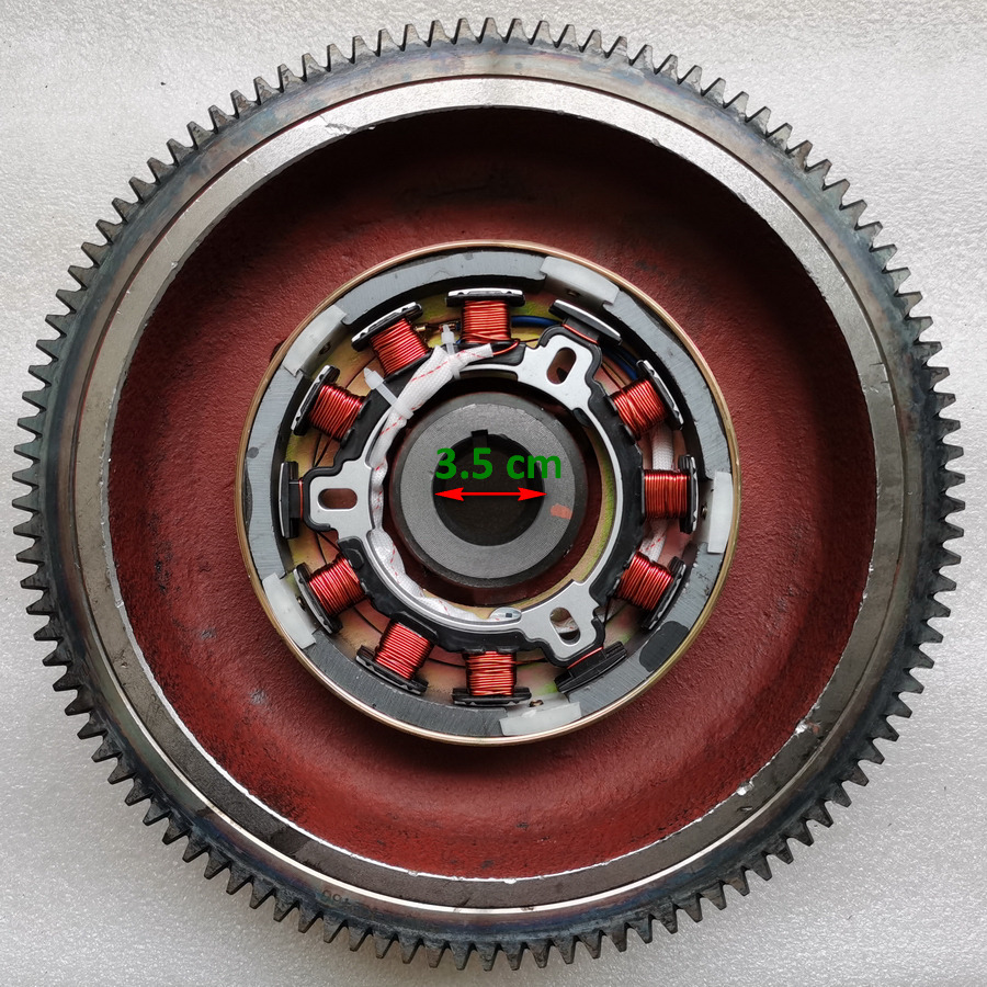 KOOP Genuine Electric Start Flywheel with Gear Ring - Volante de inercia para Cargadora de ruedas: foto 3 KOOP Genuine Electric Start Flywheel with Gear Ring - Volante de inercia para Cargadora de ruedas: foto 3
