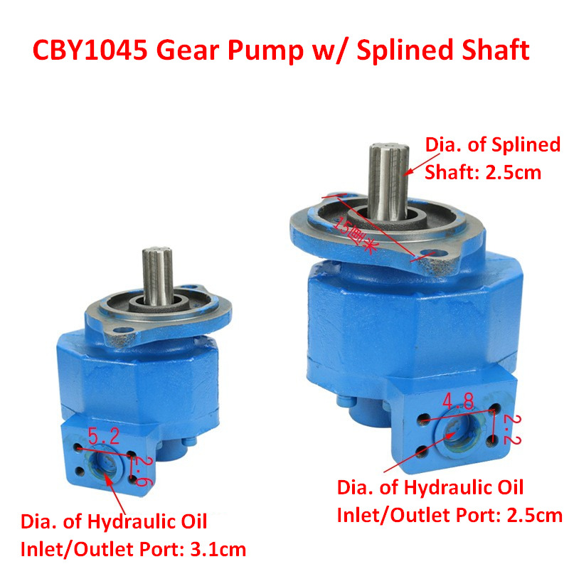 Leasing de Qingdao Promising Hydraulic Gear Pumps for China Loader Qingdao Promising Hydraulic Gear Pumps for China Loader: foto 6