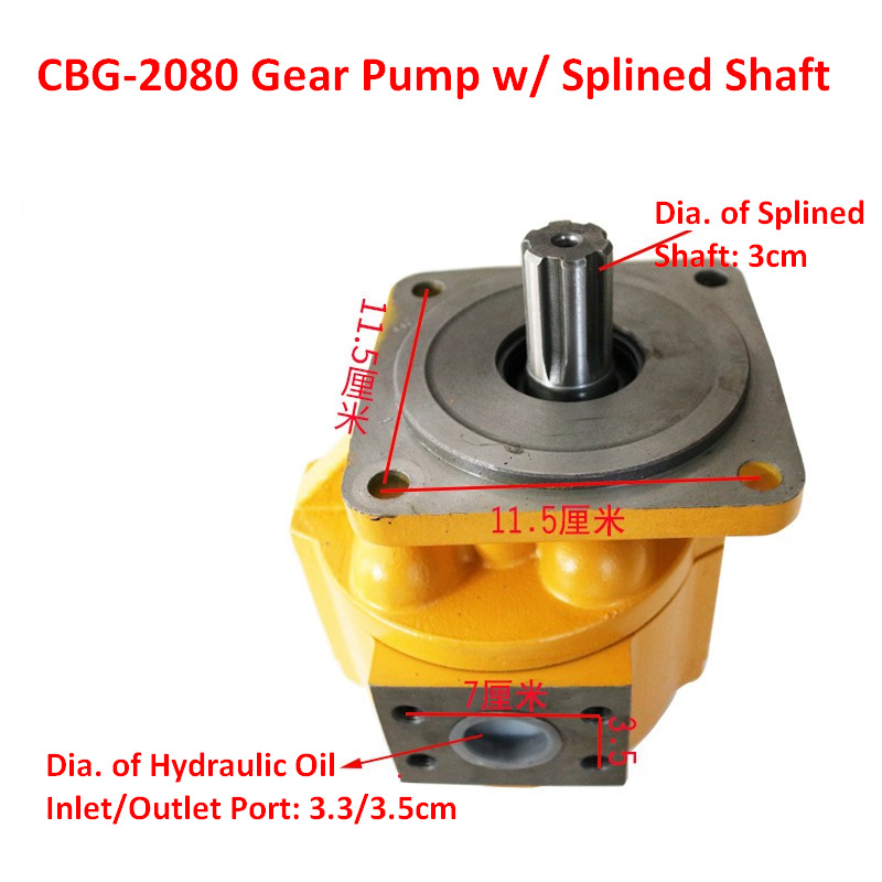 Leasing de Qingdao Promising Hydraulic Gear Pumps for China Loader Qingdao Promising Hydraulic Gear Pumps for China Loader: foto 13