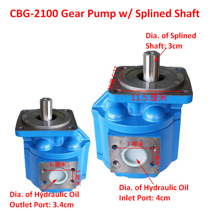 Leasing de Qingdao Promising Hydraulic Gear Pumps for China Loader Qingdao Promising Hydraulic Gear Pumps for China Loader: foto 12