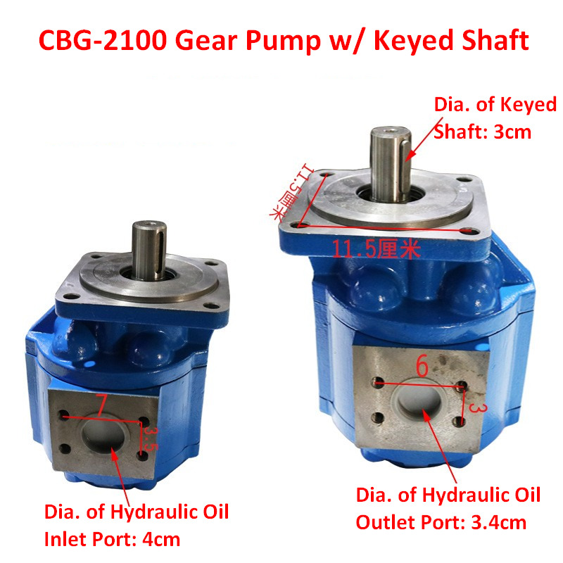 Leasing de Qingdao Promising Hydraulic Gear Pumps for China Loader Qingdao Promising Hydraulic Gear Pumps for China Loader: foto 11