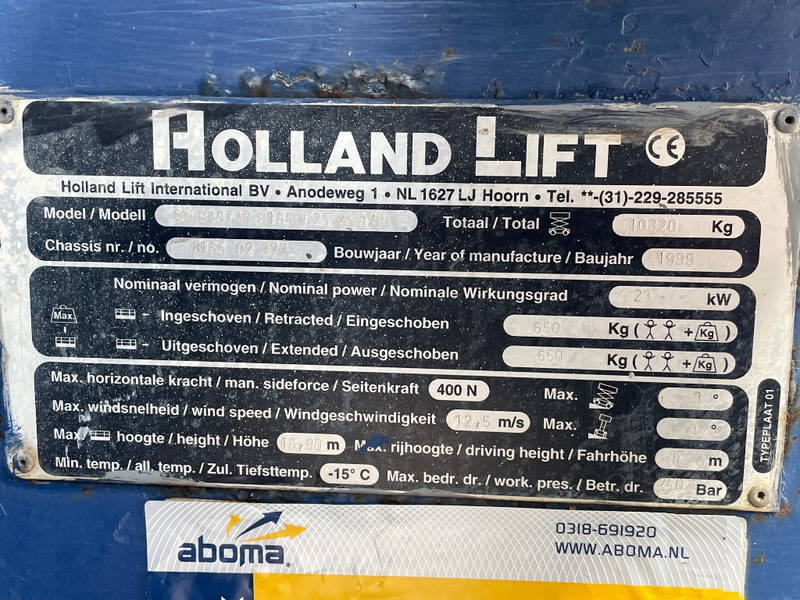 Holland lift B 165 DL 24 SOLD - Plataforma de tijeras: foto 3 Holland lift B 165 DL 24 SOLD - Plataforma de tijeras: foto 3